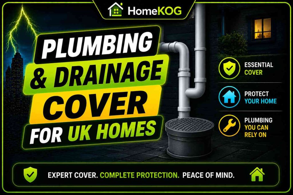 Plumbing and Drainage Cover For UK Homes