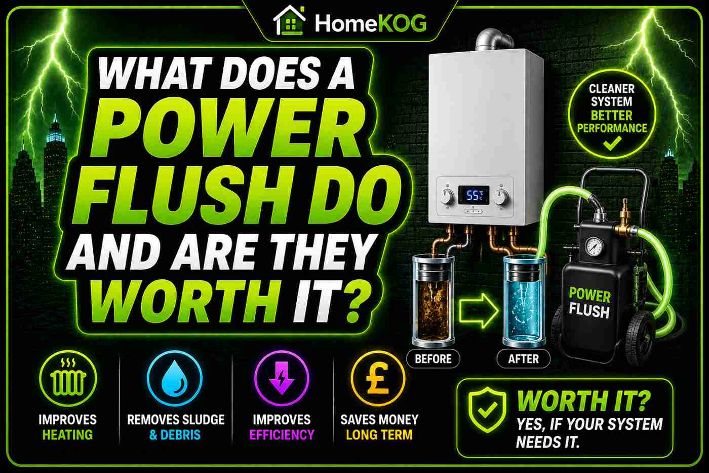 What Does a Power Flush Do and Are They Worth It?