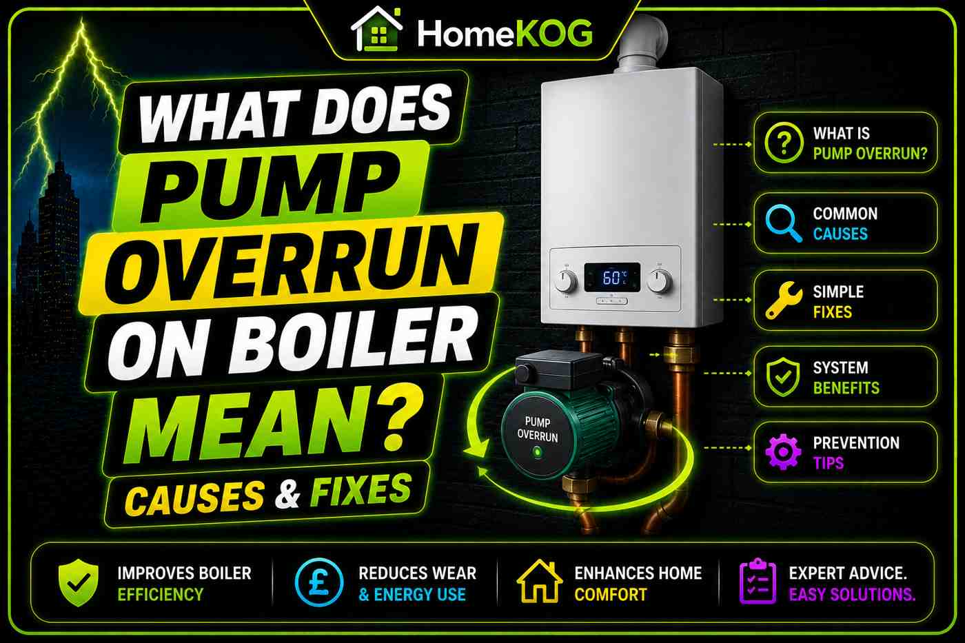 What Does Pump Overrun on Boiler Mean? Causes & Fixes