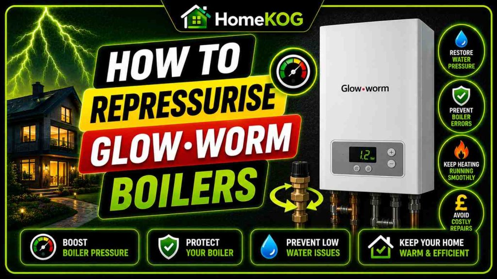 How To Repressurise Glow Worm Boilers