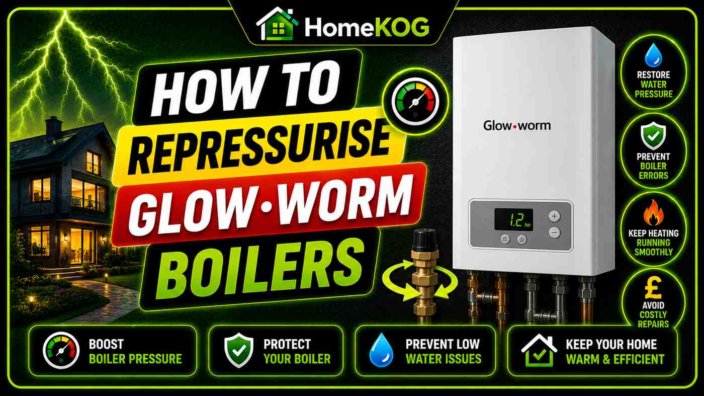 How To Repressurise Glow Worm Boilers