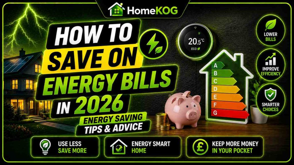 How To Save On Energy Bills in 2026 Energy Saving Tips & Advice