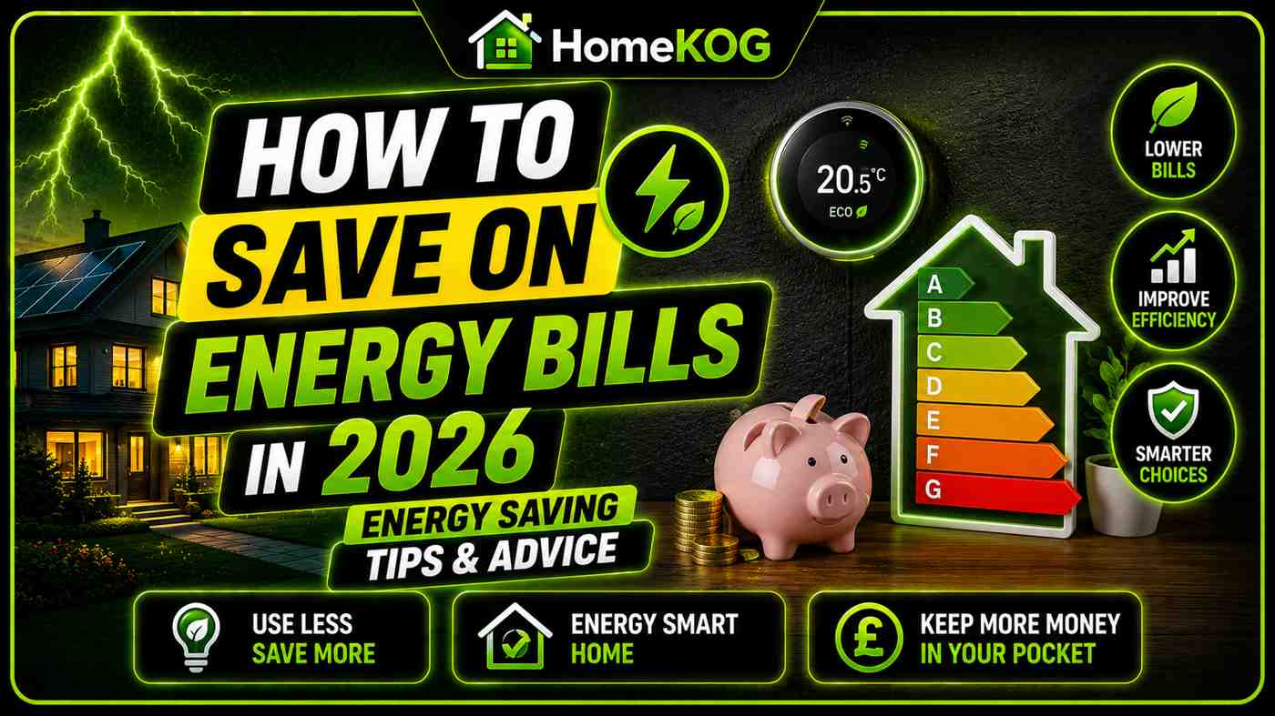 How To Save On Energy Bills in 2026 Energy Saving Tips & Advice