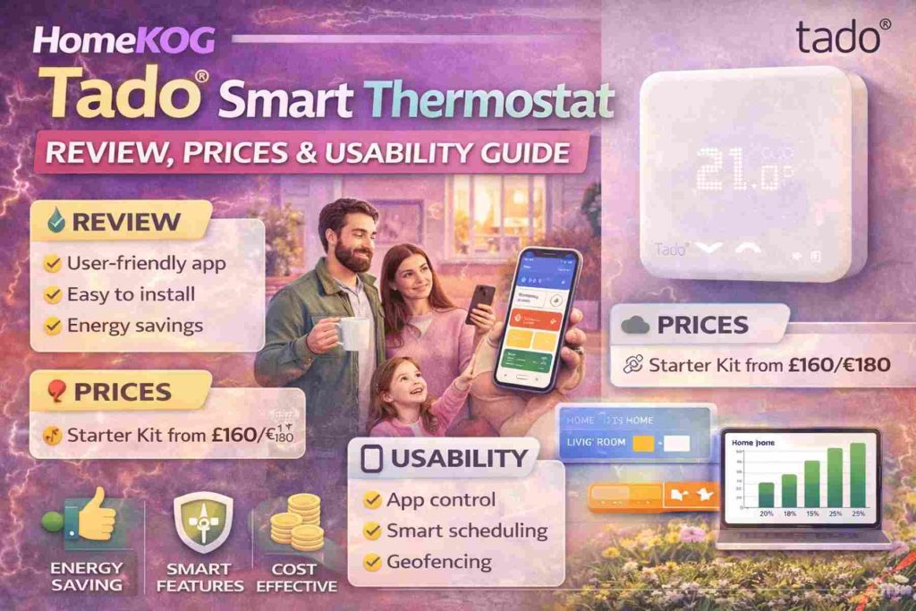 Tado Smart Thermostat Review, Prices and Usability Guide 2026