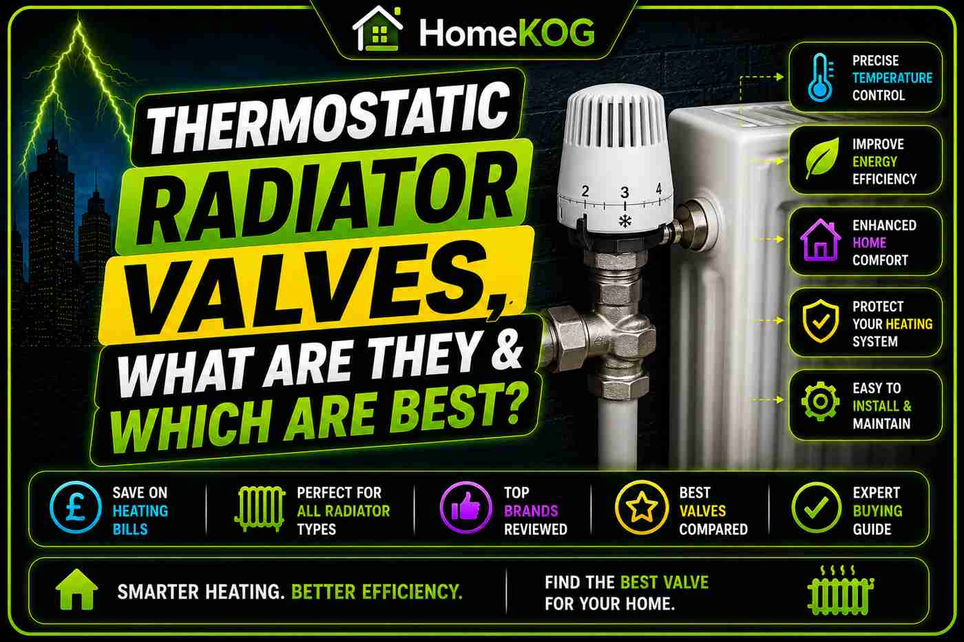 Thermostatic Radiators Valves, What Are They & Which Are Best?