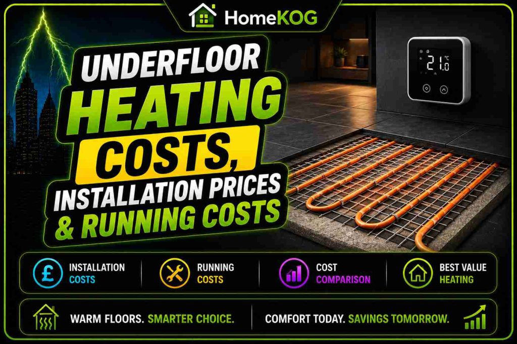 Underfloor Heating Costs, Installation Prices & Running Costs