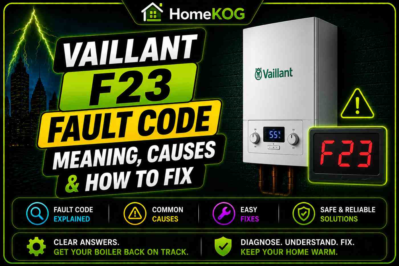 Vaillant F23 Fault Code Meaning, Causes & How To Fix