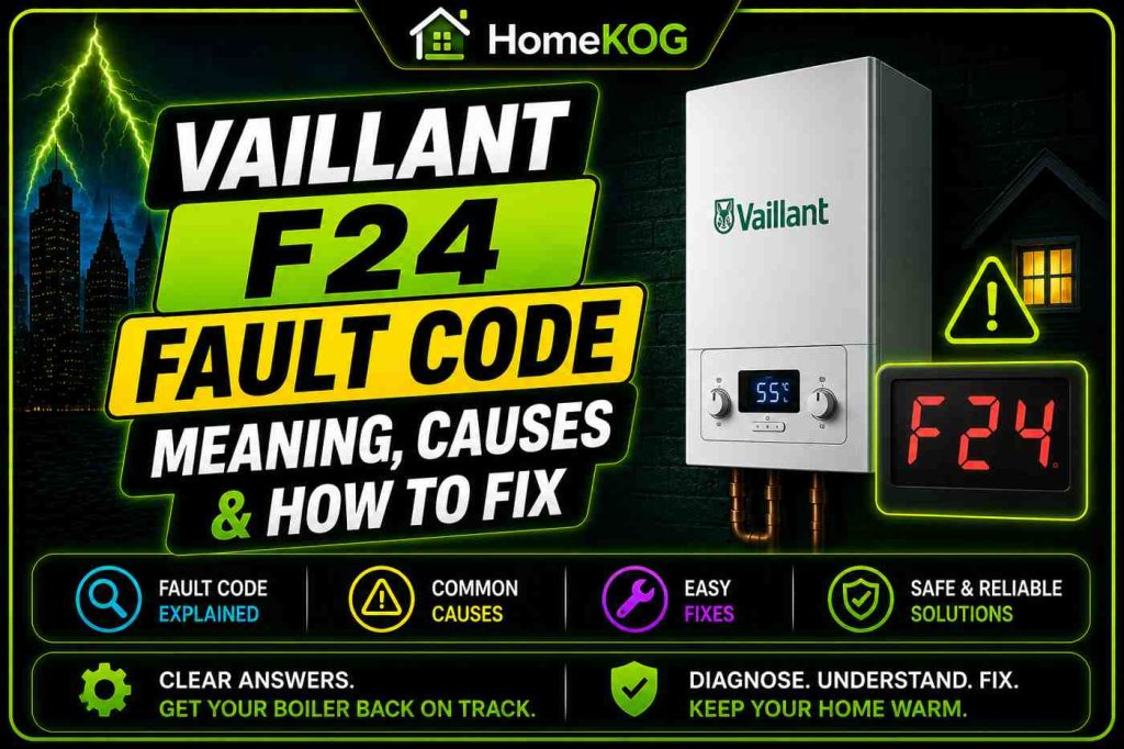 Vaillant F24 Fault Code Meaning, Causes & How To Fix