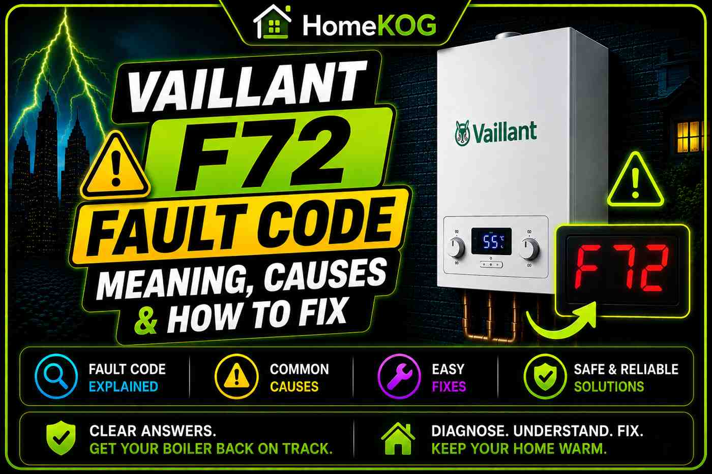 Vaillant F72 Fault Code Meaning, Causes & How to Fix