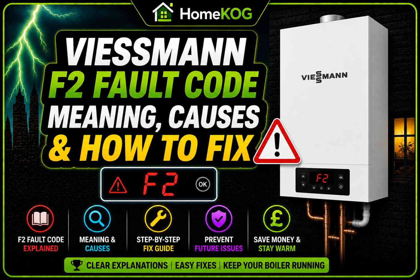 Viessmann F2 Fault Code Meaning, Causes & How to Fix