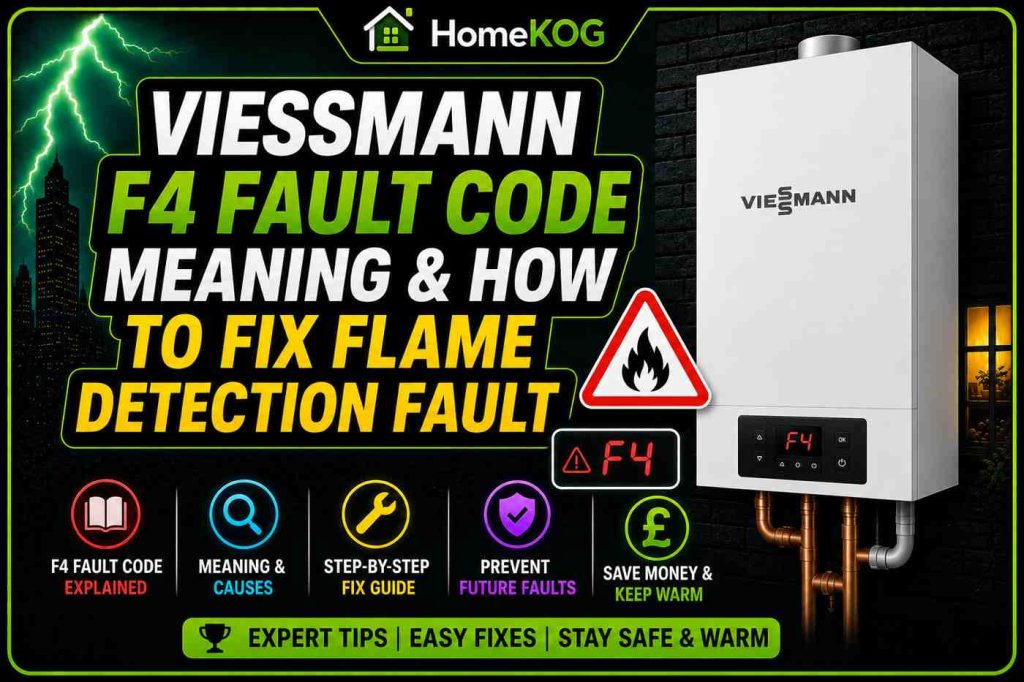 Viessmann F4 Fault Code Meaning & How To Fix Flame Detection Fault