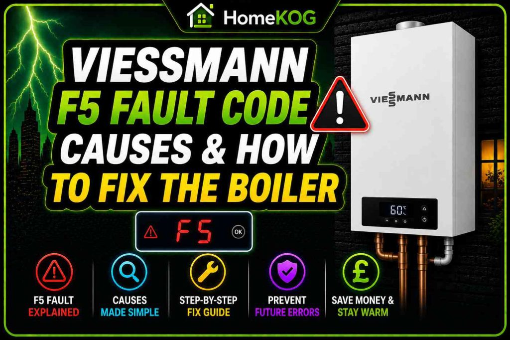 Viessmann F5 Fault Code Causes & How To Fix The Boiler