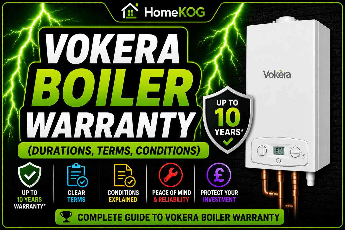 Vokera Boiler Warranty (Durations, Terms, Conditions)