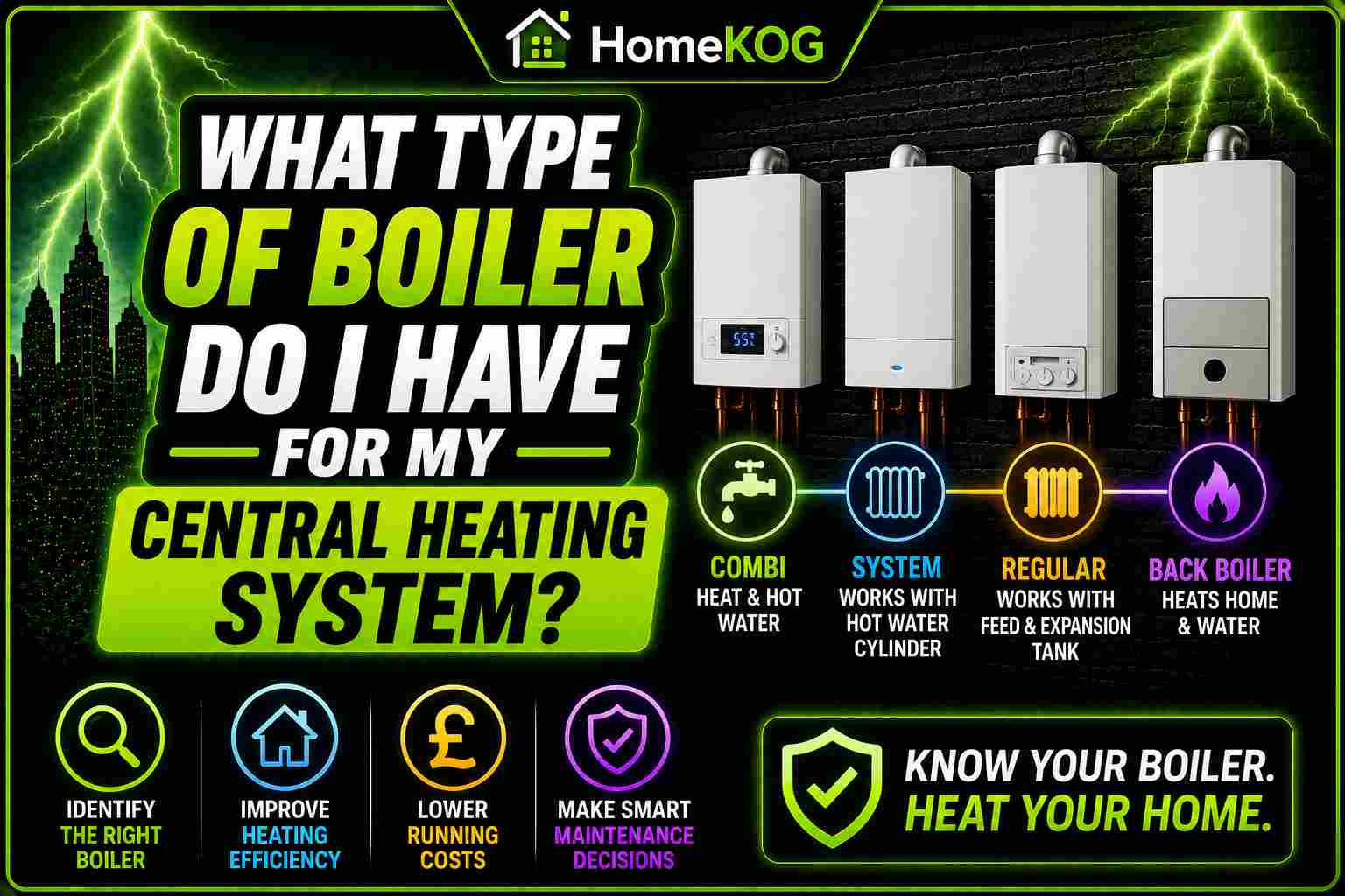 What Type of Boiler Do I Have For My Central Heating System?