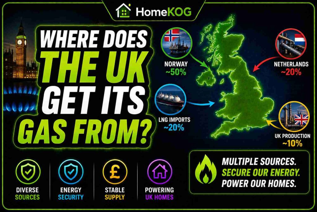 Where Does The UK Get Its Gas From?