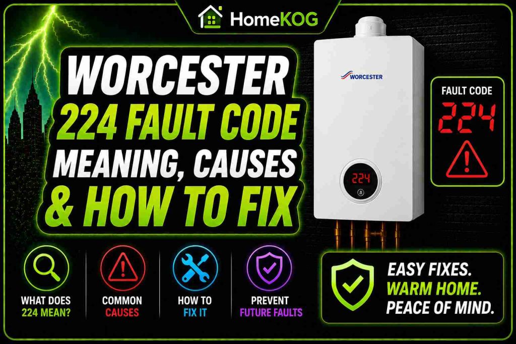 Worcester 224 Fault Code Meaning, Causes & How to Fix