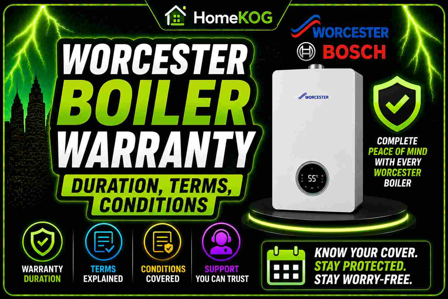 Worcester Boiler Warranty (Duration, Terms, Conditions)