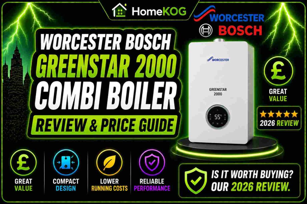 Worcester Bosch Greenstar 2000 Combi Boiler Review & Price Guide