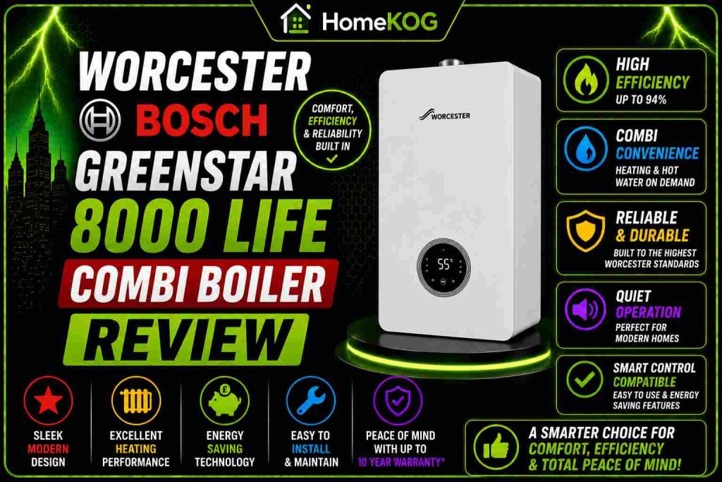 Worcester Bosch Greenstar 8000 Life Combi Boiler Review