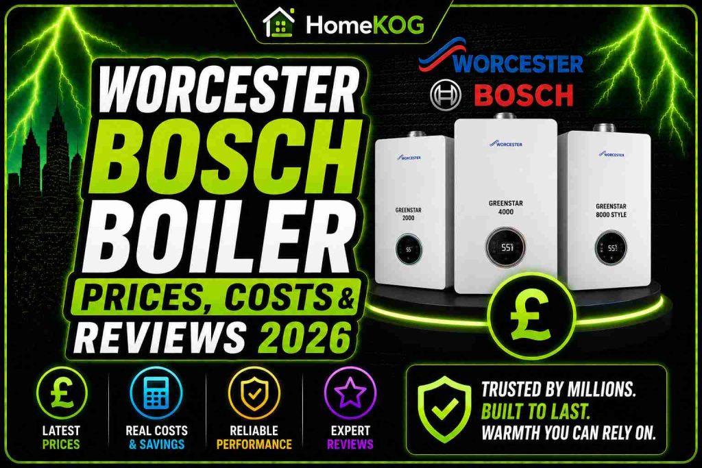 Worcester Bosch Boiler Prices, Costs & Reviews 2026