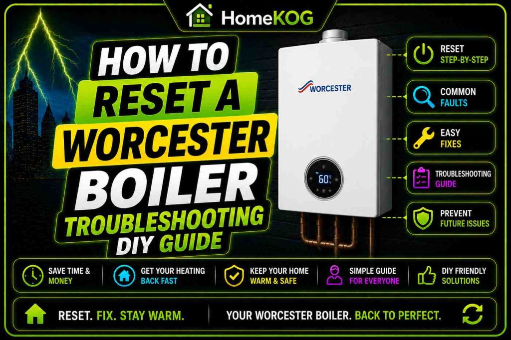 How To Reset a Worcester Boiler Troubleshooting DIY Guide
