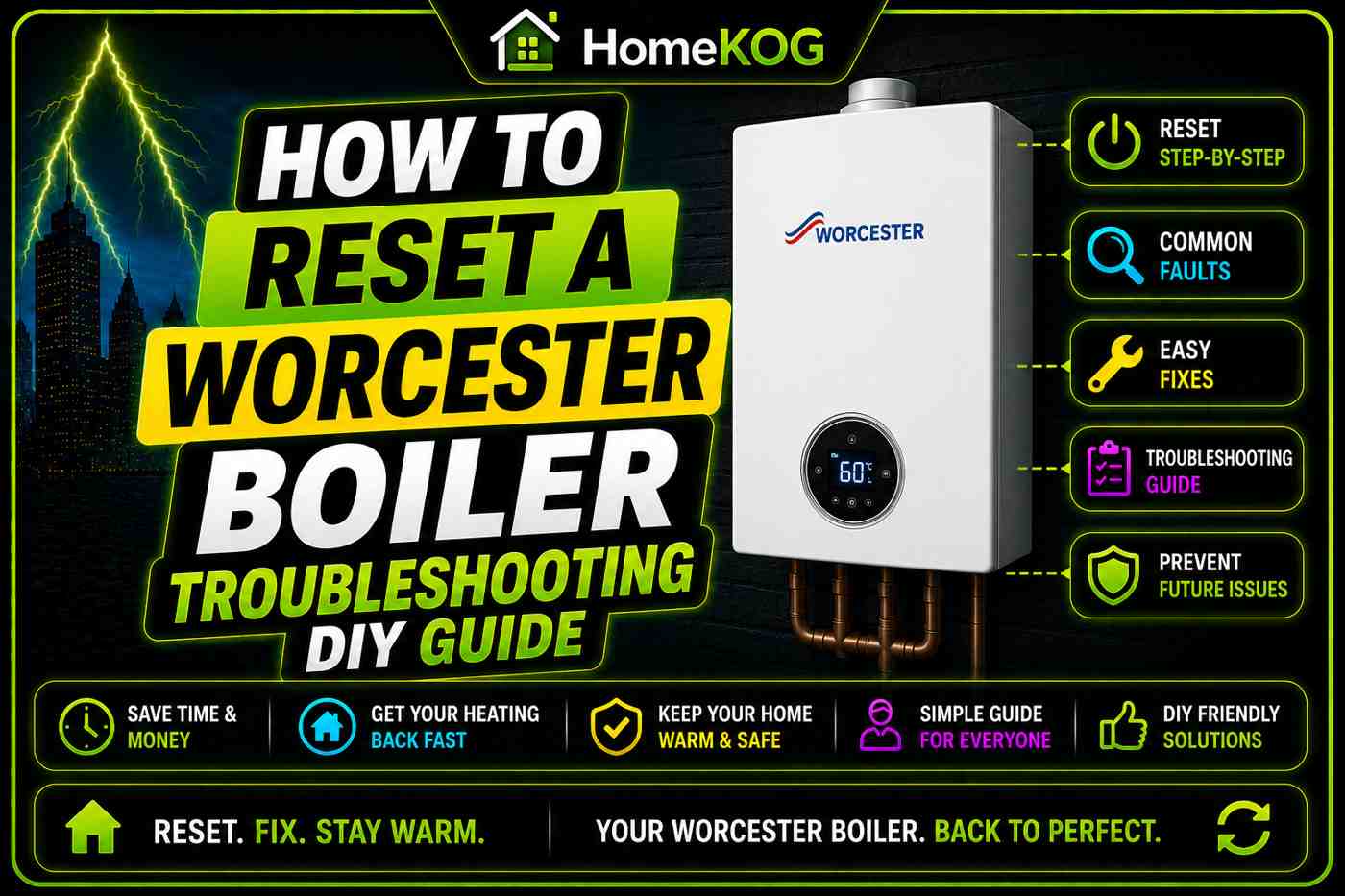 How To Reset a Worcester Boiler Troubleshooting DIY Guide