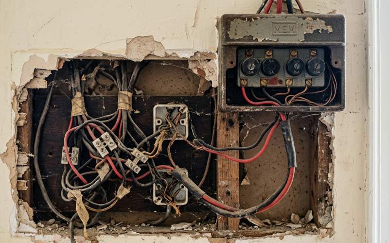 old wiring needs full house rewiring
